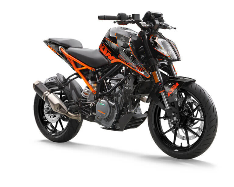 KTM Duke 125 / 390 Graphic Kit without Rim Stickers | Independent Racing | Graphics, Accessories and Motorcycle Gear  