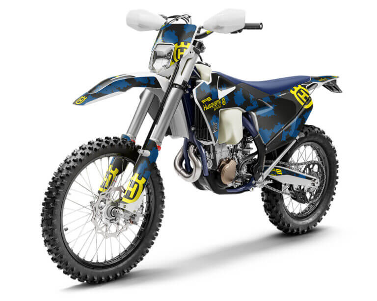Husqvarna FE/TE/FC/TC Dekor Kit ohne WP Gabelschutz Aufkleber | Independent Racing | Dekore, Accessoires und Motorrad Bekleidung