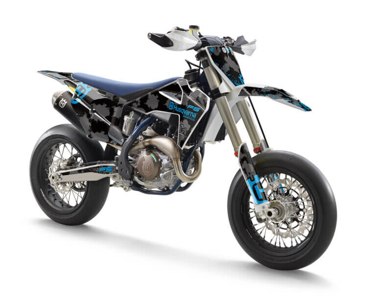 Husqvarna FS 450 Dekor Kit ohne WP Gabelschutz Aufkleber | Independent Racing | Dekore, Accessoires und Motorrad Bekleidung
