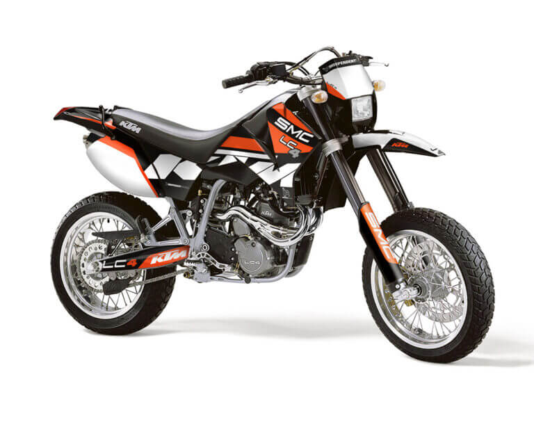 KTM LC4 Dekor Kit ohne Nummer | Independent Racing | Dekore, Accessoires und Motorrad Bekleidung