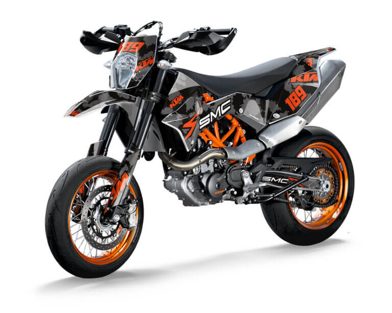 KTM SMCR Dekor Kit mit individueller Nummer | Independent Racing | Dekore, Accessoires und Motorrad Bekleidung