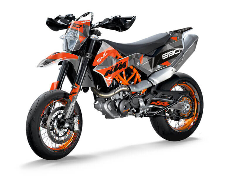 KTM SMCR Dekor Kit mit Felgen Aufkleber | Independent Racing | Dekore, Accessoires und Motorrad Bekleidung