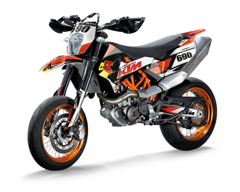 KTM SMCR Dekor Kit ohne Handschalen Aufkleber | Independent Racing | Dekore, Accessoires und Motorrad Bekleidung