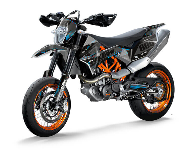 KTM SMCR Dekor Kit ohne WP Gabelschutz Aufkleber | Independent Racing | Dekore, Accessoires und Motorrad Bekleidung