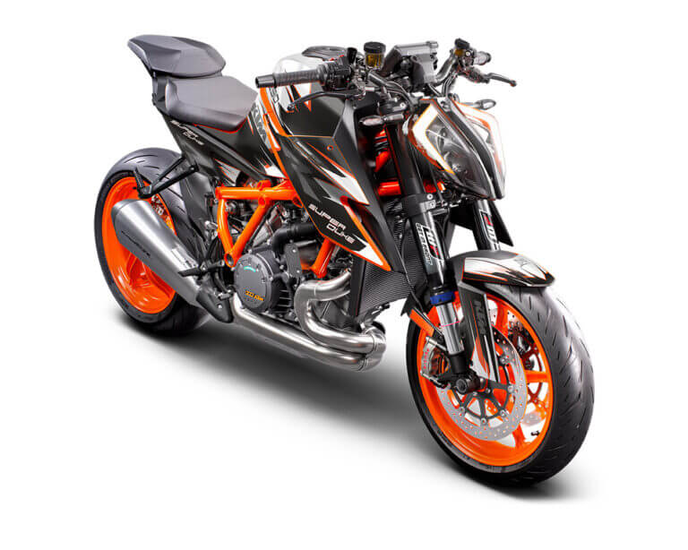 KTM Superduke 1290 Graphic Kit with WP Fork Protection Stickers | Independent Racing | Graphic Kits, Accessories, and Motorcycle Gear  