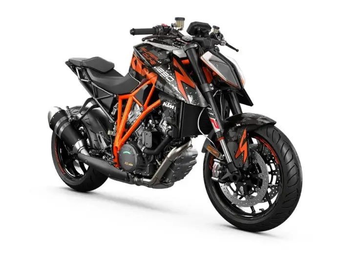 KTM Superduke 1290 Dekor Kit “Factory 3A” camouflage grau, schwarz - Independent Racing | Dekore, Accessoires und Motorrad Bekleidung