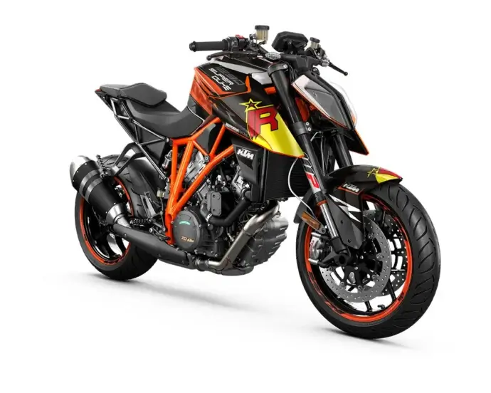 KTM Superduke 1290 Dekor Kit “Stock 1B” schwarz, orange - Independent Racing | Dekore, Accessoires und Motorrad Bekleidung