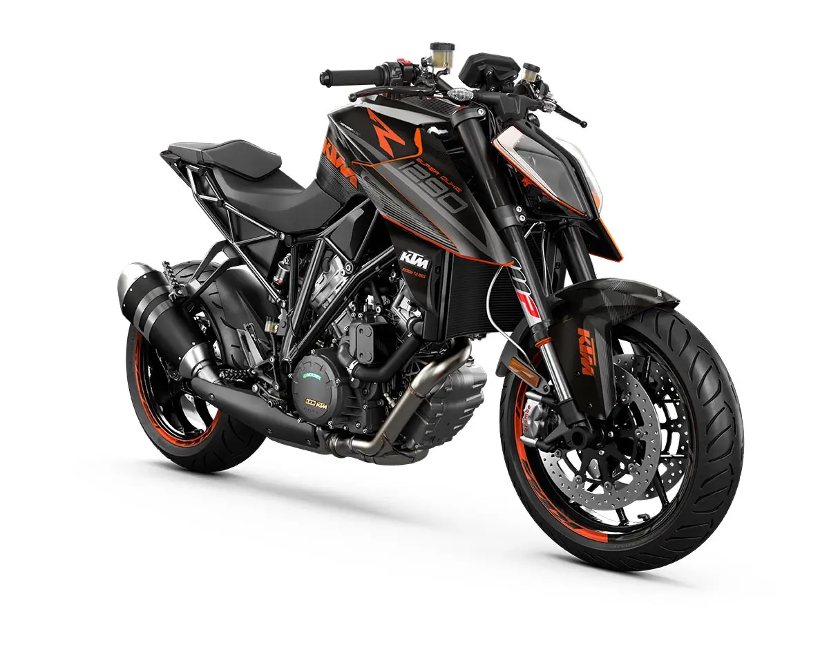 KTM Superduke 1290 Dekor Kit “Stock 3A” schwarz, orange - Independent Racing | Dekore, Accessoires und Motorrad Bekleidung