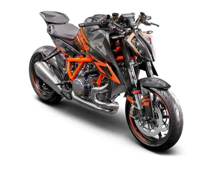 KTM Superduke 1290 Graphic Kit “Factory 2B” orange, black - Independent Racing | Graphic Kits, Accessories and Motorcycle Gear