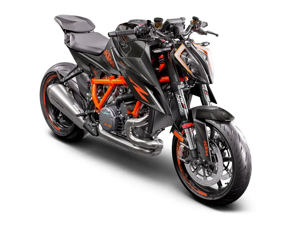 KTM Superduke 1290 Dekor Kit “Stock 3A” schwarz, orange - Independent Racing | Dekore, Accessoires und Motorrad Bekleidung