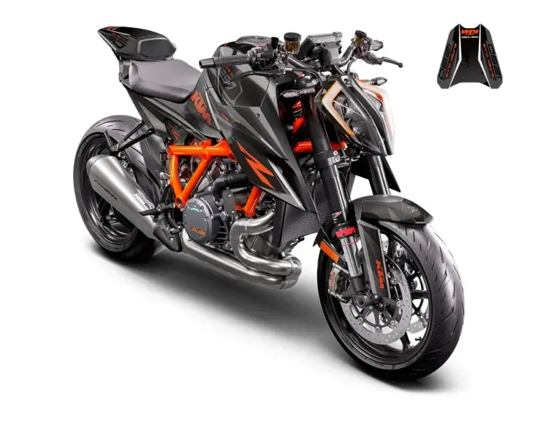 KTM Superduke 1290 Graphic Kit with Graphics for passenger seat cover | Independent Racing | Graphic Kits, Accessories and Motorcycle Gear  