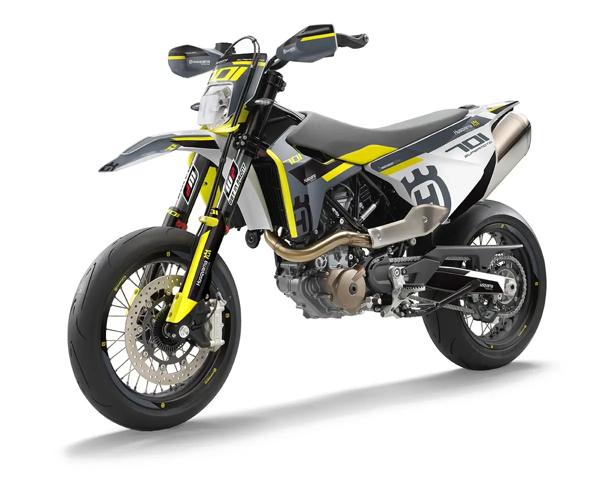 Husqvarna 701 SM Dekor Kit “Factory 3B” grau, weiß - Independent Racing | Dekore, Accessoires und Motorrad Bekleidung