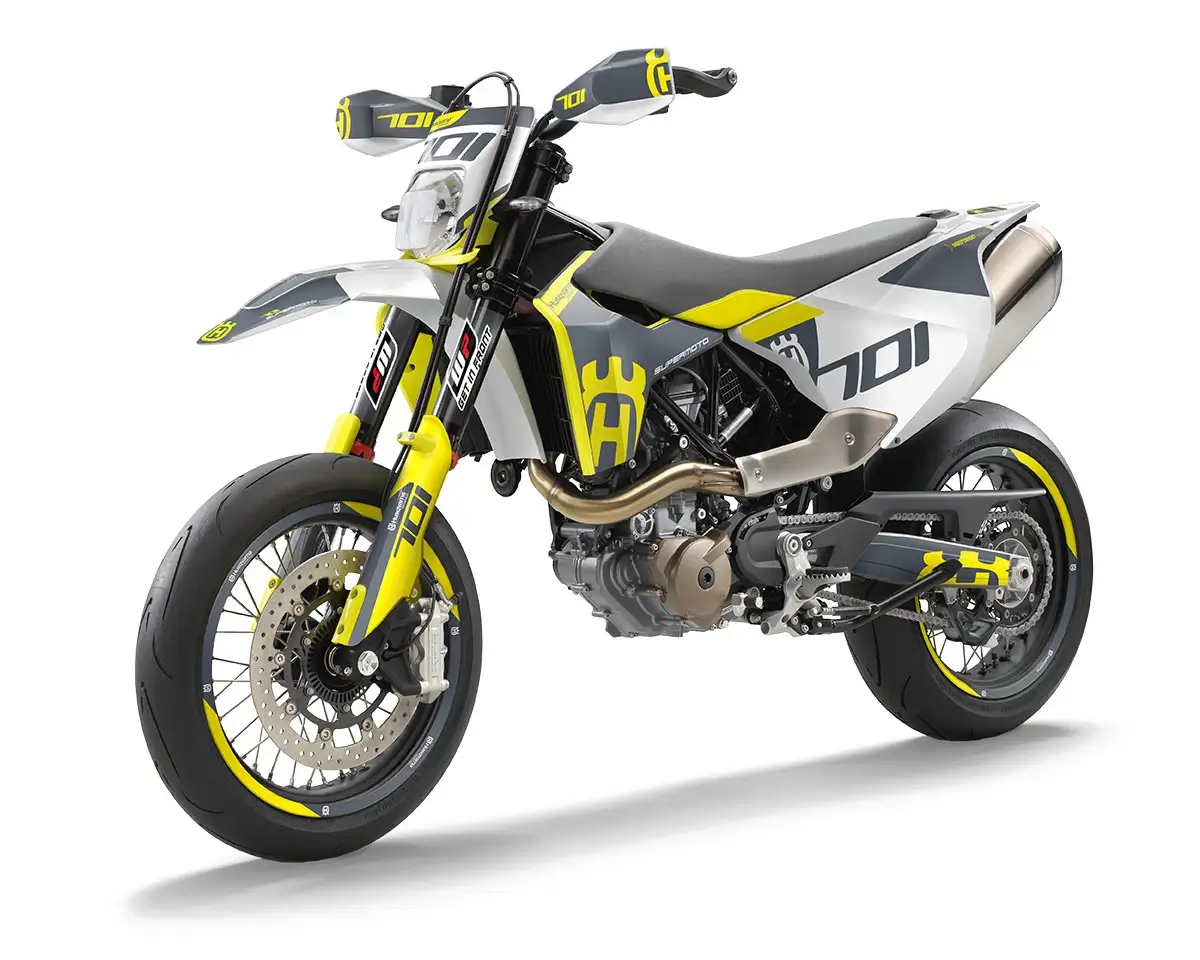 Husqvarna 701 SM Dekor Kit “Stock 2A” grau, weiß - Independent Racing | Dekore, Accessoires und Motorrad Bekleidung