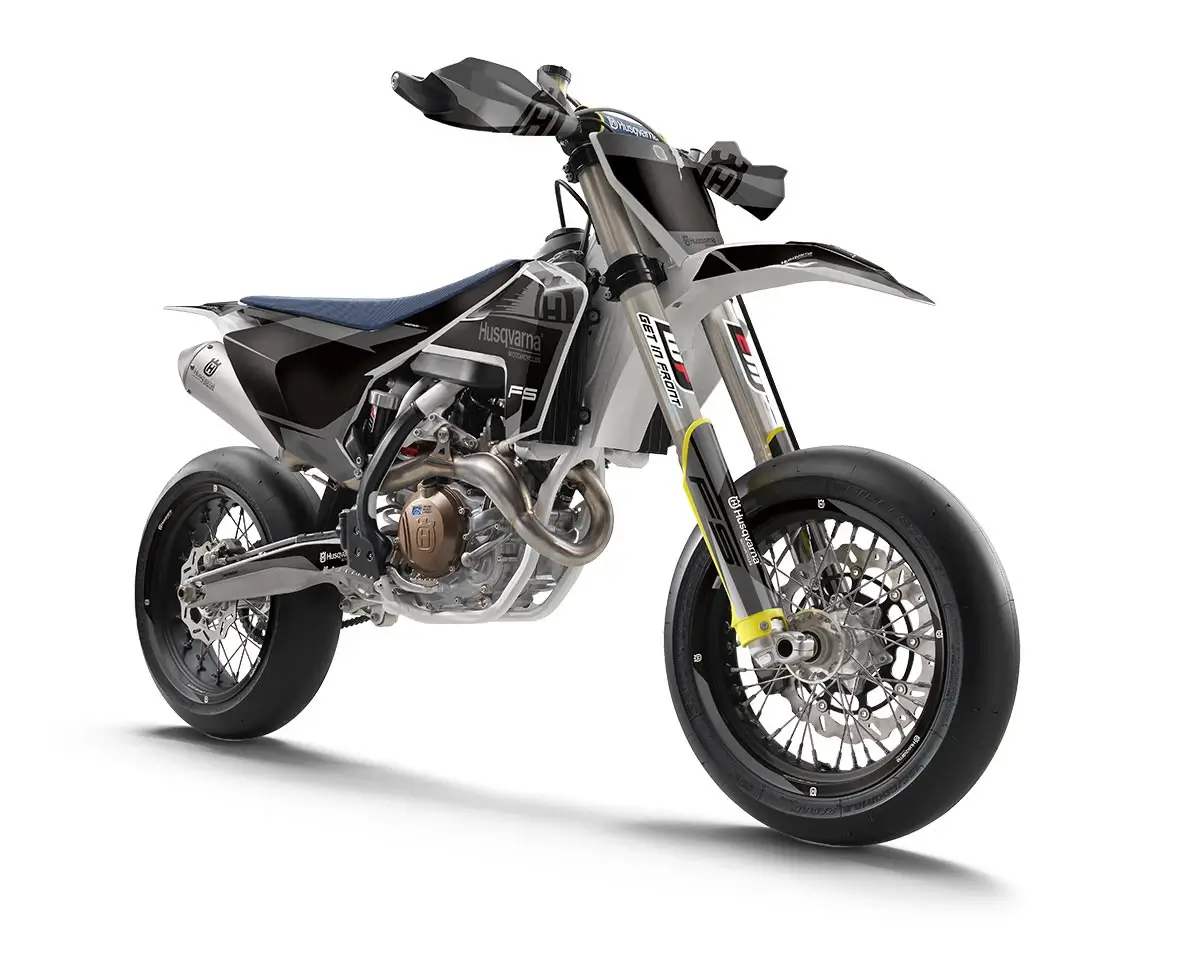 Husqvarna FS 450 Dekor Kit “Stock 1B” schwarz, grau - Independent Racing | Dekore, Accessoires und Motorrad Bekleidung