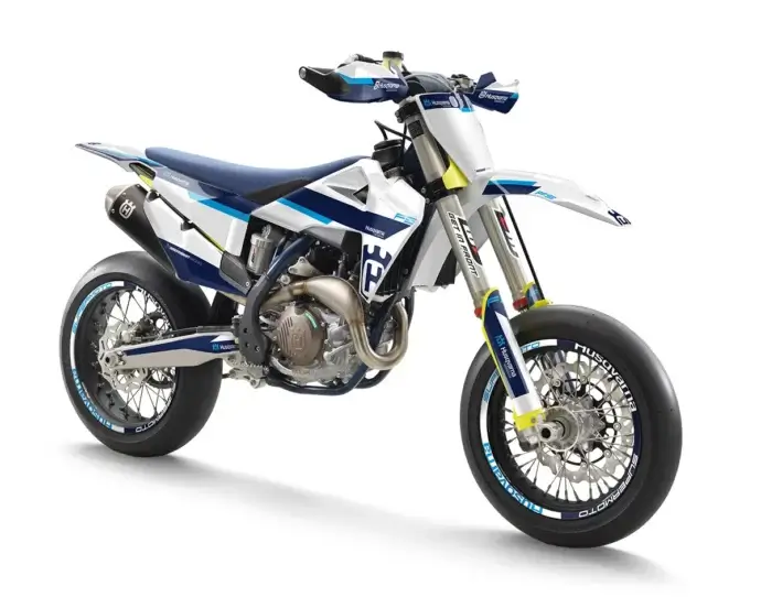 Husqvarna FS 450 Dekor Kit “Factory 3B” blau, weiß - Independent Racing | Dekore, Accessoires und Motorrad Bekleidung