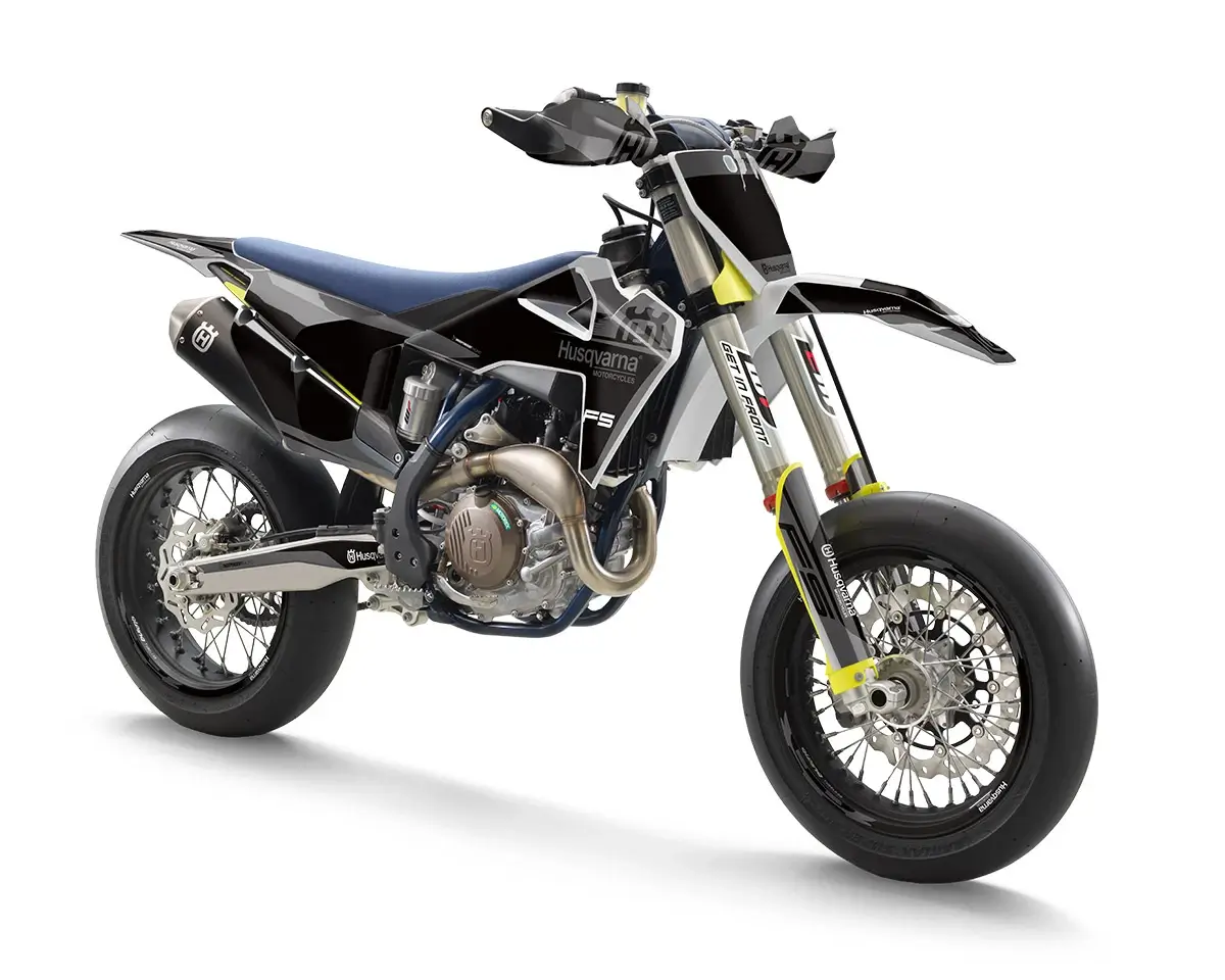 Husqvarna FS 450 Dekor Kit “Stock 1B” schwarz, grau - Independent Racing | Dekore, Accessoires und Motorrad Bekleidung