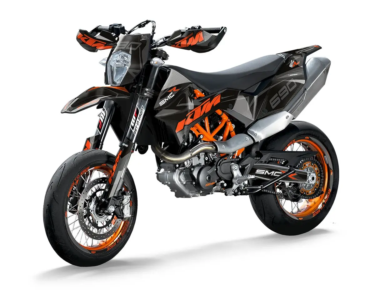 KTM SMCR Dekor Kit “Stock 2B” grau - Independent Racing | Dekore, Accessoires und Motorrad Bekleidung