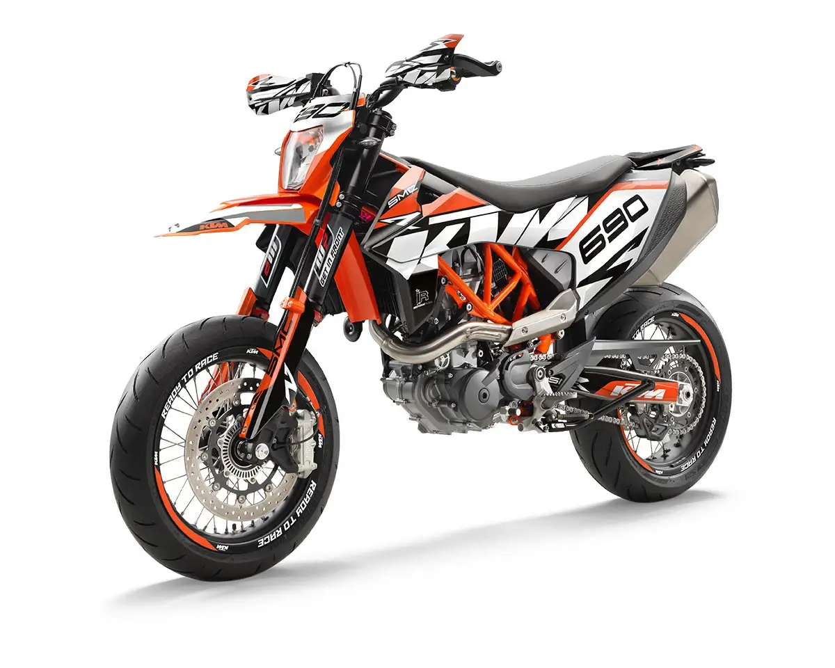 KTM SMCR Dekor Kit “Factory 1A” orange - Independent Racing | Dekore, Accessoires und Motorrad Bekleidung