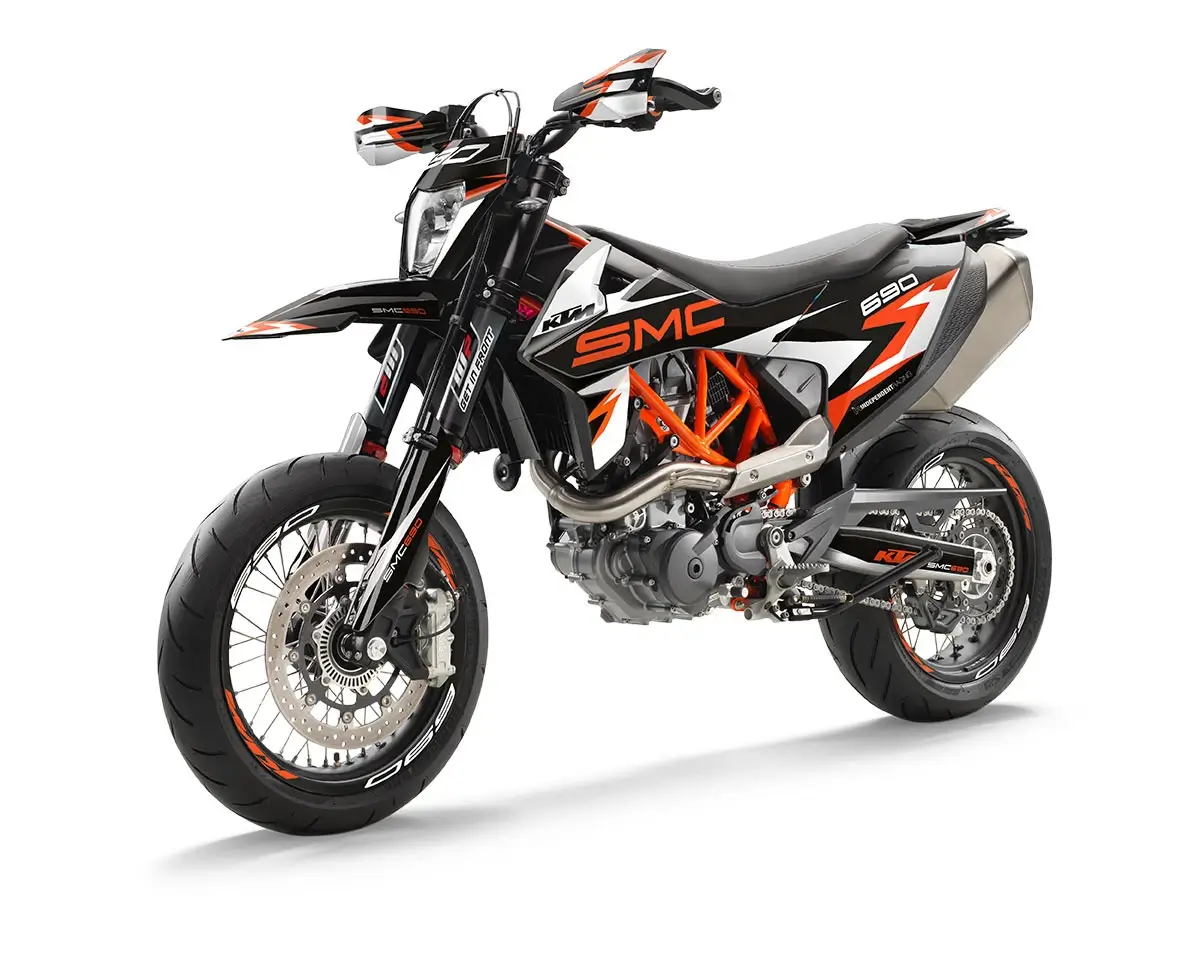 KTM SMCR Dekor Kit “Factory 3A” orange, schwarz - Independent Racing | Dekore, Accessoires und Motorrad Bekleidung