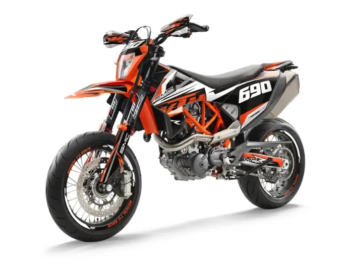 KTM SMCR Dekor Kit “Stock 1A” orange, schwarz - Independent Racing | Dekore, Accessoires und Motorrad Bekleidung
