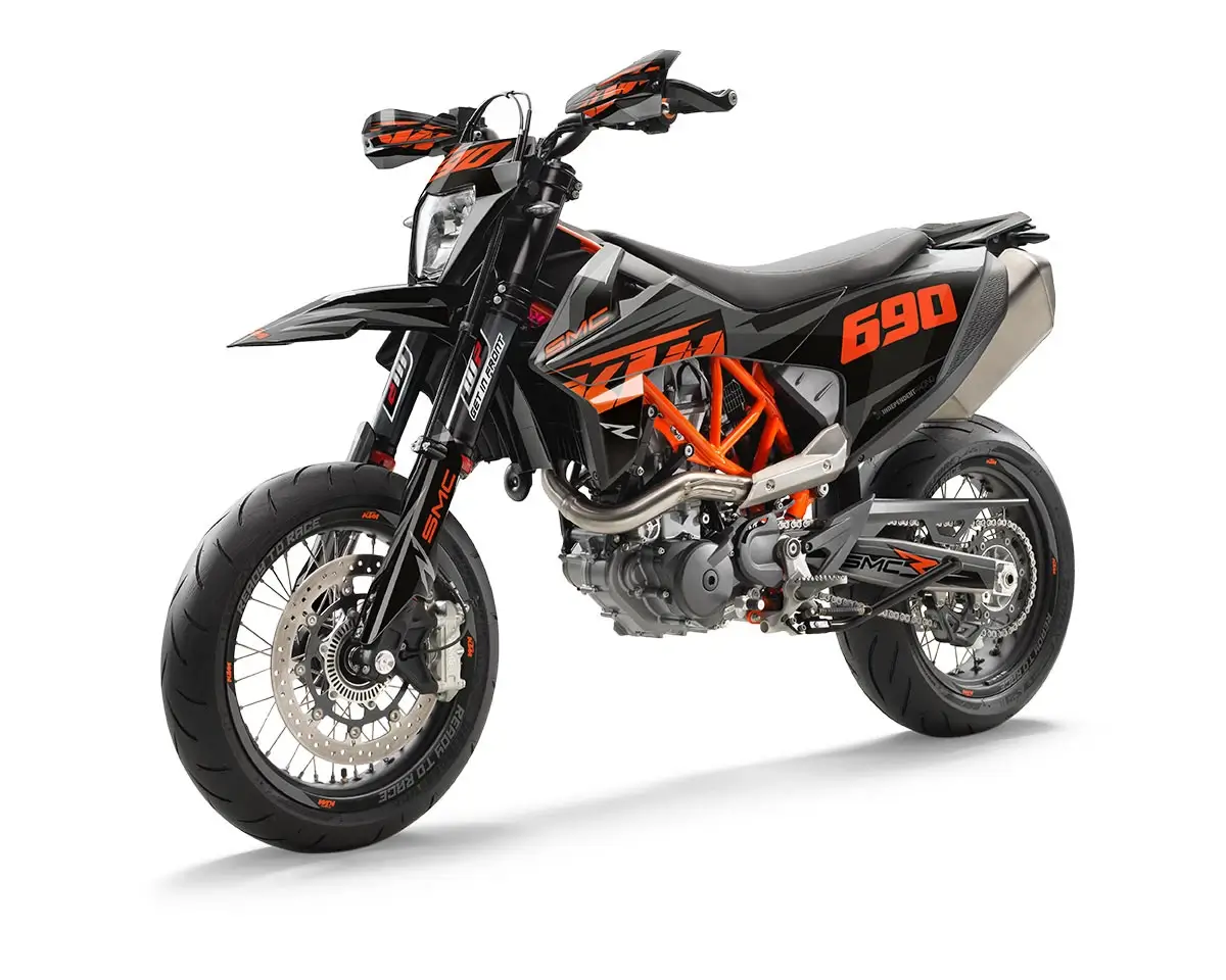 KTM SMCR Dekor Kit “Stock 1B” grau, orange - Independent Racing | Dekore, Accessoires und Motorrad Bekleidung