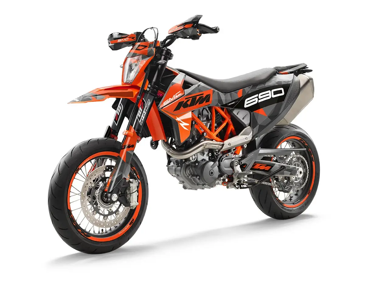 KTM SMCR Dekor Kit “Stock 3B” orange - Independent Racing | Dekore, Accessoires und Motorrad Bekleidung
