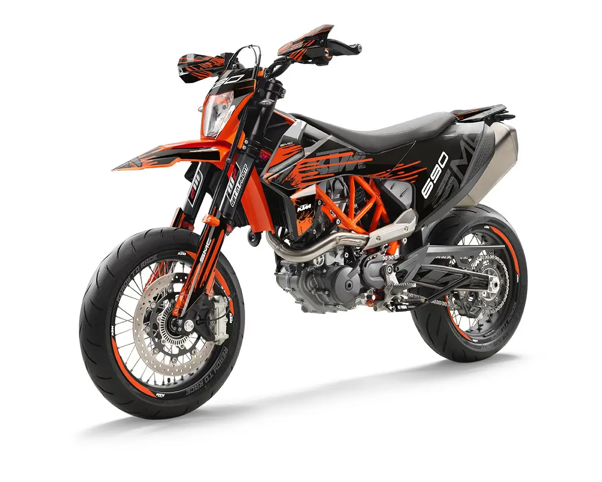 KTM SMCR Dekor Kit “Works 2A” schwarz, orange - Independent Racing | Dekore, Accessoires und Motorrad Bekleidung