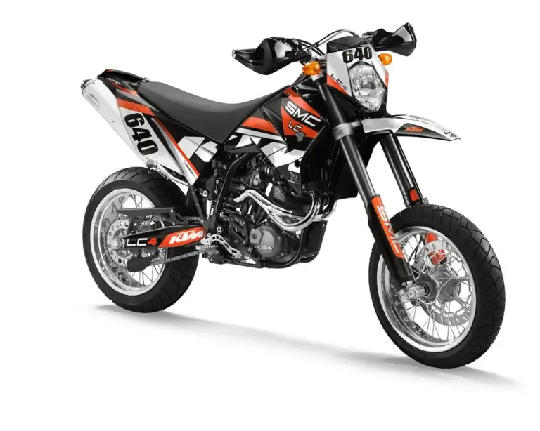 KTM LC4 Dekor Kit ohne Name | Independent Racing | Dekore, Accessoires und Motorrad Bekleidung