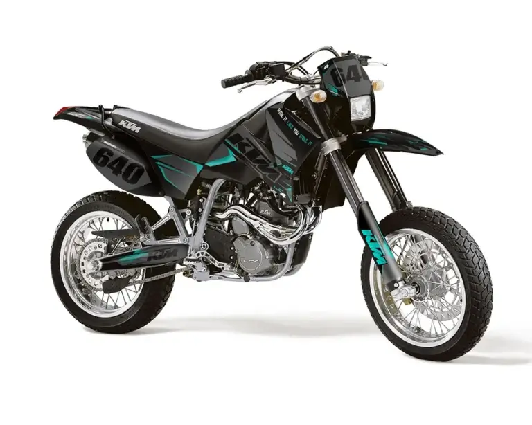 KTM LC4 Dekor Kit ohne Name | Independent Racing | Dekore, Accessoires und Motorrad Bekleidung