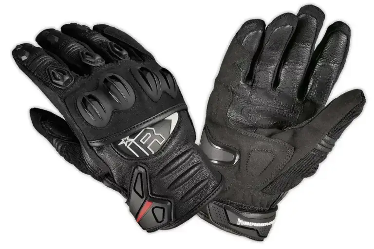 Zwei Independent Racing Handschuhe, Vorder- und Rückseite sichtbar | Independent Racing