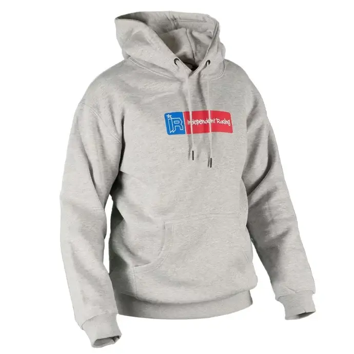 Hoodie “Oldschool” grau - Independent Racing | Dekore, Accessoires und Motorrad Bekleidung