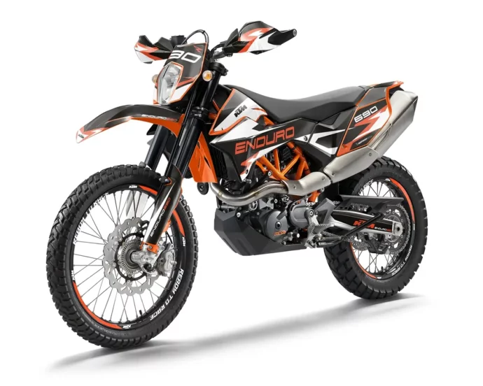 KTM 690 Enduro R Dekor Kit “Factory 3A” orange, schwarz - Independent Racing | Dekore, Accessoires und Motorrad Bekleidung