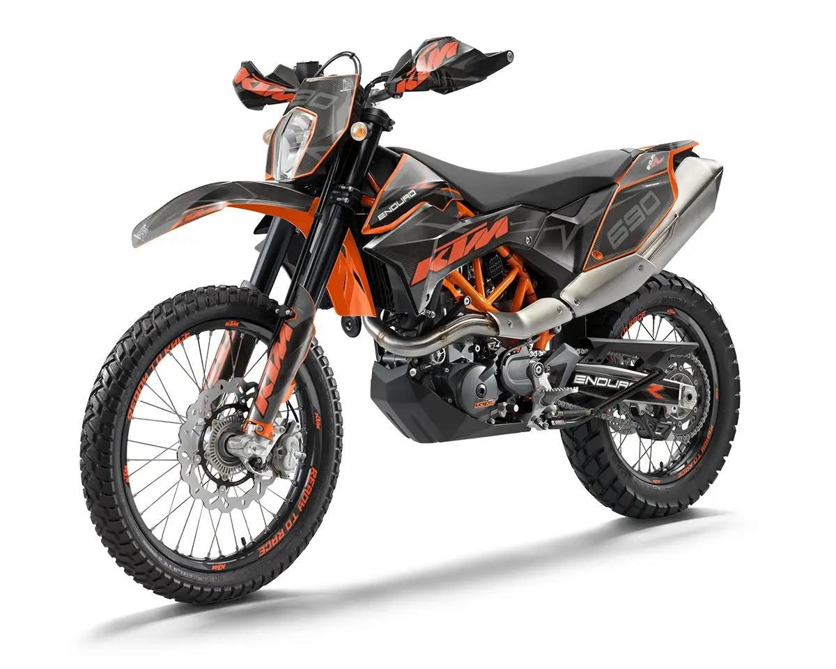 KTM 690 Enduro R Dekor Kit “Stock 2B” grau - Independent Racing | Dekore, Accessoires und Motorrad Bekleidung