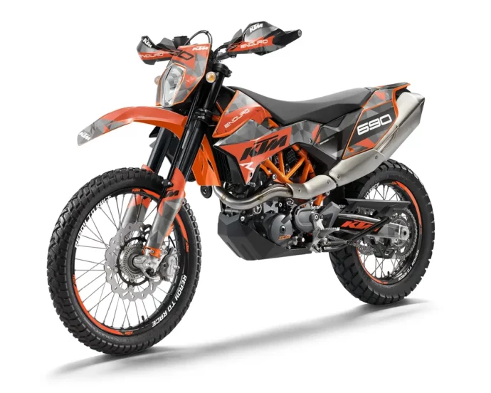KTM 690 Enduro R Dekor Kit “Stock 3B” orange - Independent Racing | Dekore, Accessoires und Motorrad Bekleidung