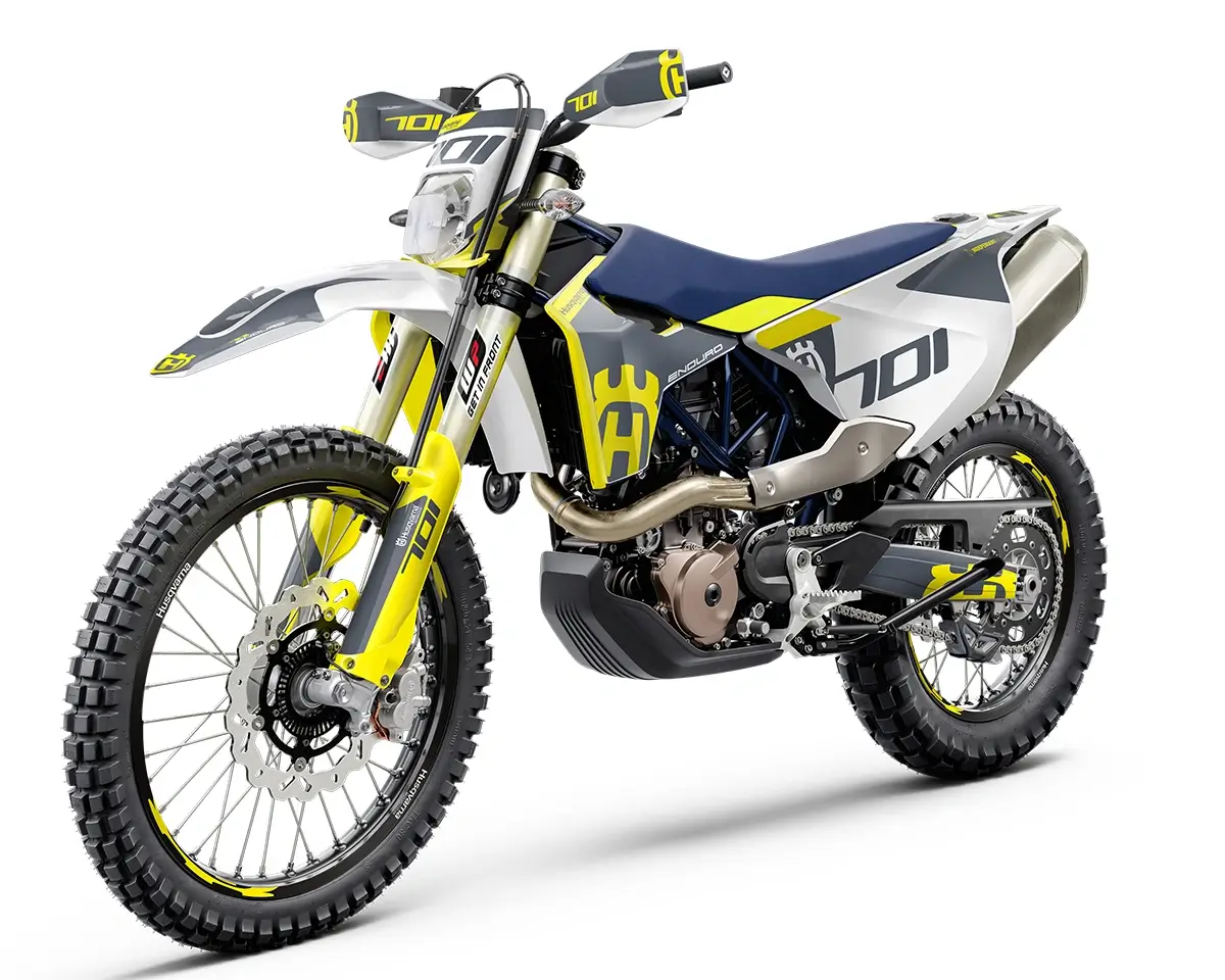Husqvarna 701 Enduroduro Dekor Kit “Stock 2A” grau, weiß - Independent Racing | Dekore, Accessoires und Motorrad Bekleidung