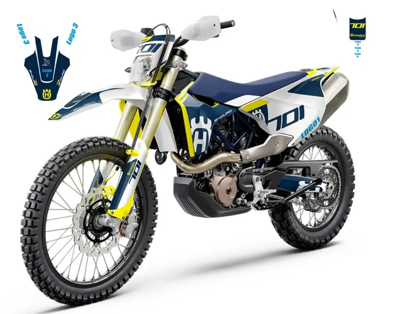 Husqvarna 701 Enduro Dekor Kit mit Logoplatzierungen | Independent Racing | Dekore, Accessoires und Motorrad Bekleidung